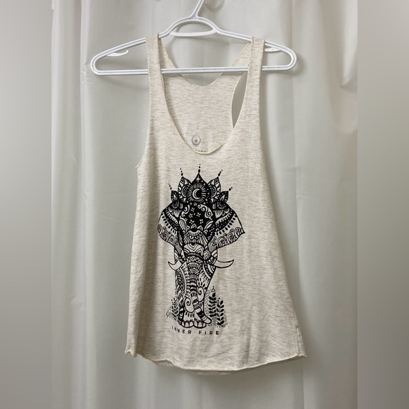 SWEAT SOCIETY Inner Fire tank Sz S - Picture 3 of 5
